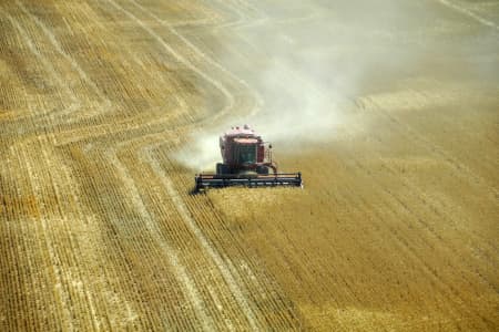 Aerial Image of CASE IH AFX 8010 HARVESTER, NSW