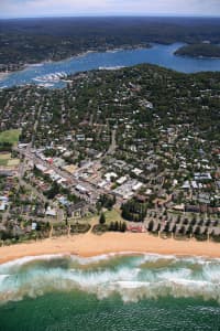 Aerial Image of NEWPORT VILLAGE TO PITTWATER