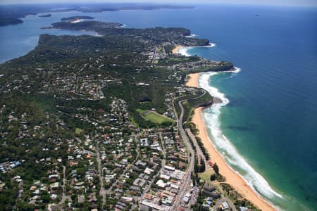 Aerial Image of NEWPORT LOOKING NORTH