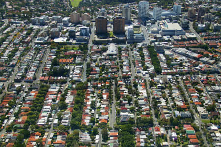 Aerial Image of QUEENS PARK AND BONDI JUNCTION, NSW
