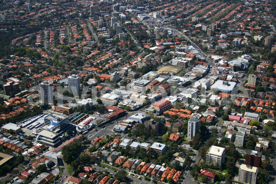 Aerial Image of Neutral Bay centre