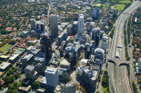 Aerial Image of NORTH SYDNEY NSW