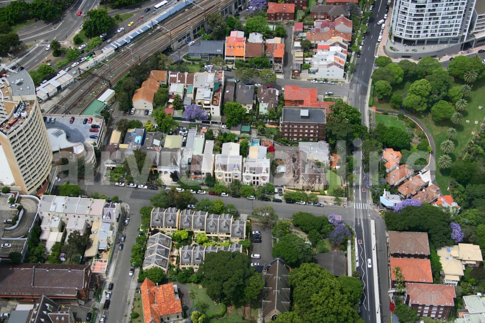 Aerial Image of North Sydney, Lavender Bay NSW