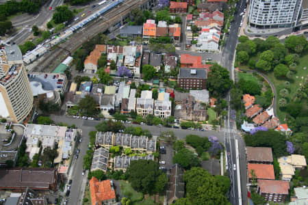 Aerial Image of NORTH SYDNEY, LAVENDER BAY NSW