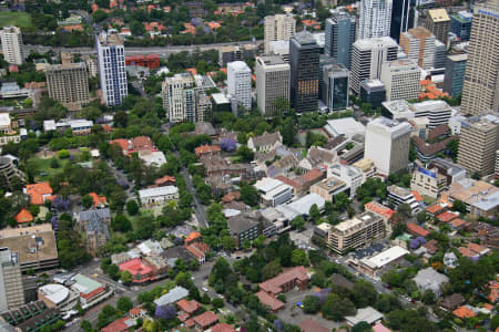 Aerial Image of NORTH SYDNEY, MCLAREN ST