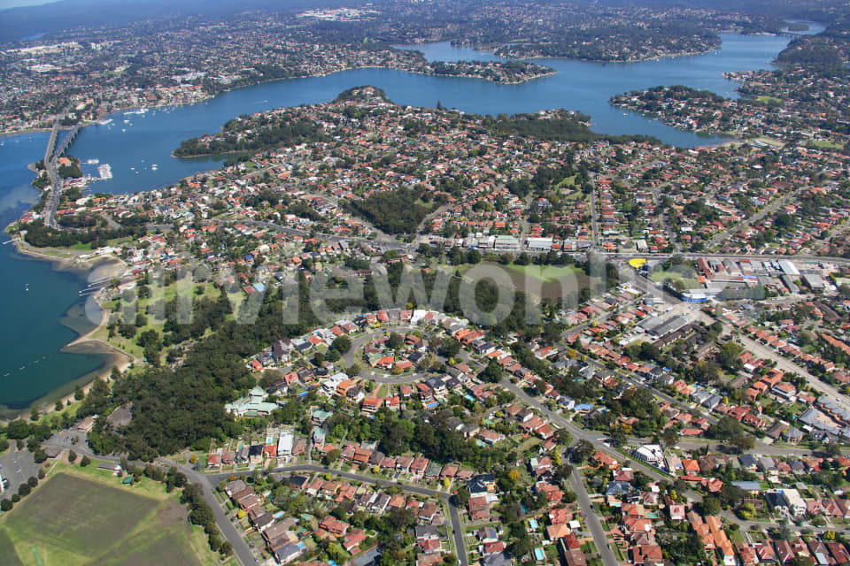 Aerial Image of Carss Park and Blakehurst, NSW