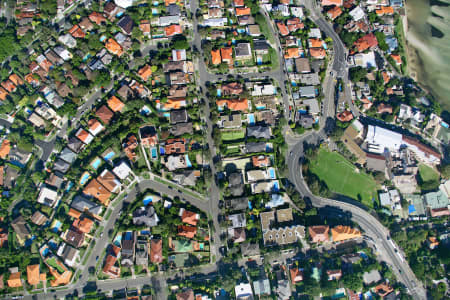 Aerial Image of ROSE BAY NORTH, NSW