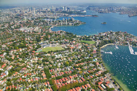 Aerial Image of ROSE BAY TO THE CITY