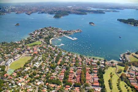 Aerial Image of ROSE AND POINT PIPER
