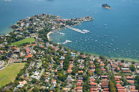 Aerial Image of ROSE BAY AND POINT PIPER