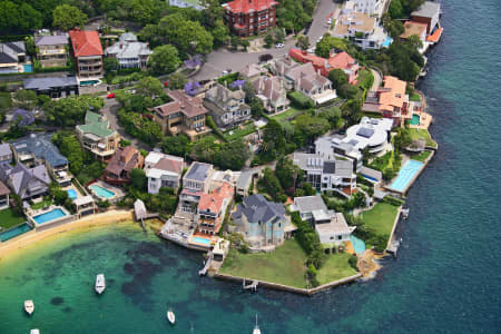 Aerial Image of POINT PIPER, WOLSELEY CRES