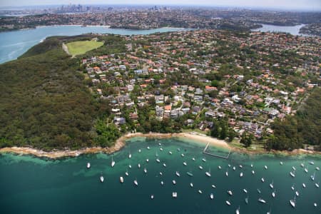 Aerial Image of BALGOWLAH HEIGHTS TO SYDNEY CITY