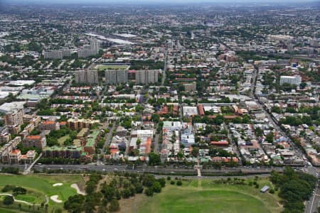 Aerial Image of REDFERN NSW FROM THE EAST