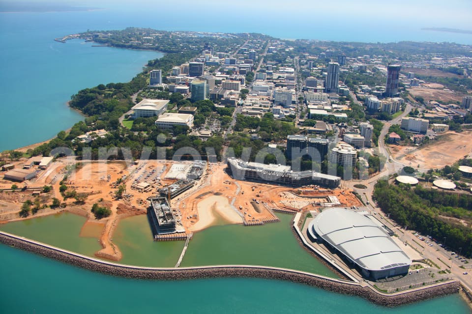 Aerial Image of Darwin Waterfront Development