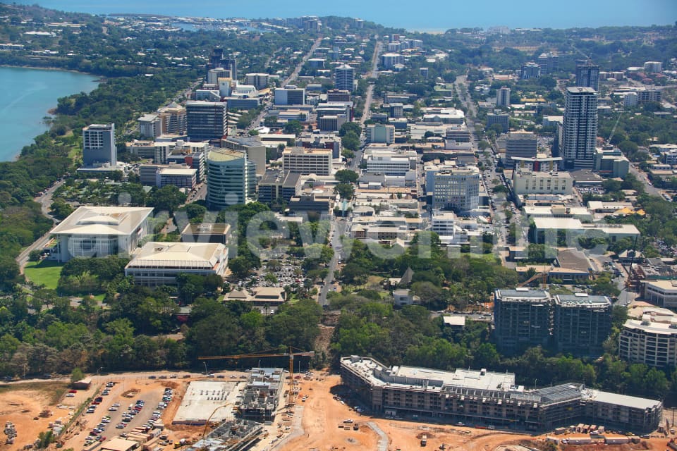 Aerial Image of Darwin City Close Up