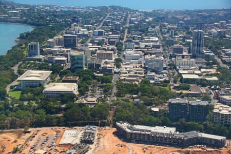 Aerial Image of DARWIN CITY CLOSE UP