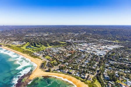 Aerial Image of MONA VALE BEACH