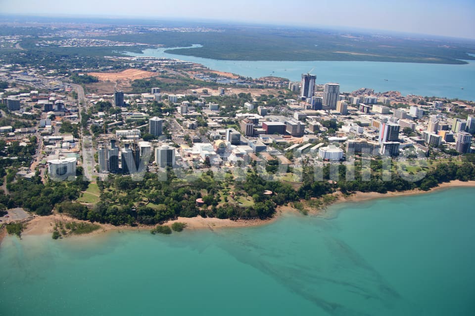 Aerial Image of Darwin City Looking West