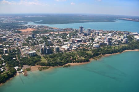 Aerial Image of DARWIN FROM THE WEST