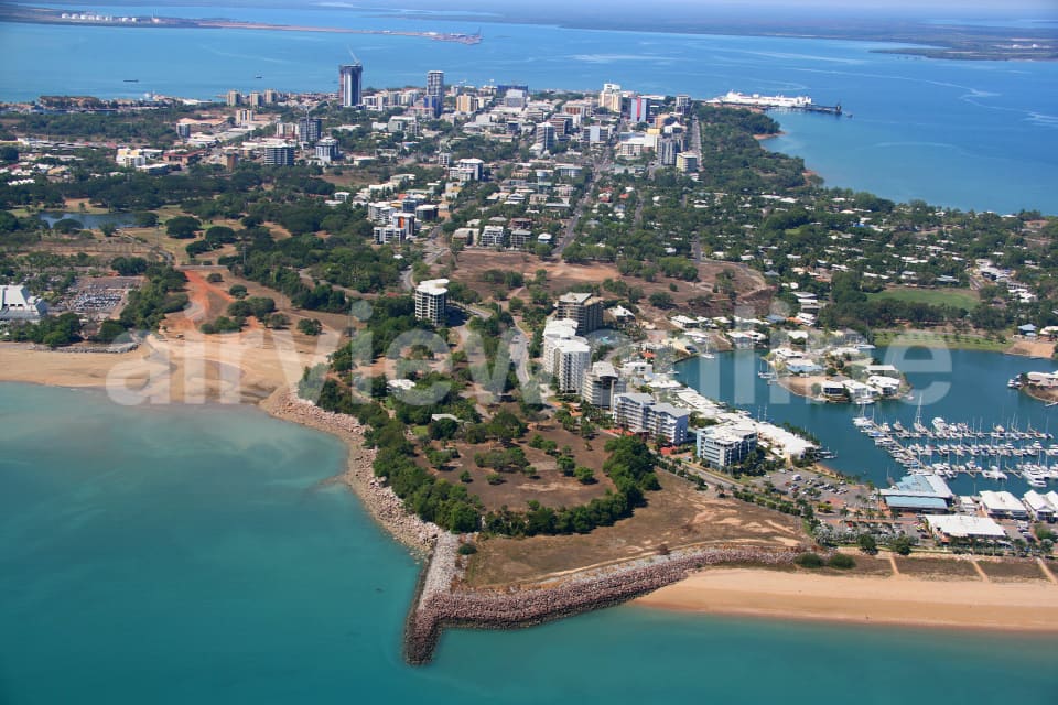 Aerial Image of Darwin From Myilly Point