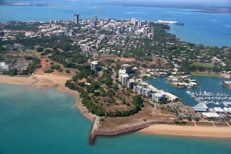 Aerial Image of DARWIN FROM MYILLY POINT