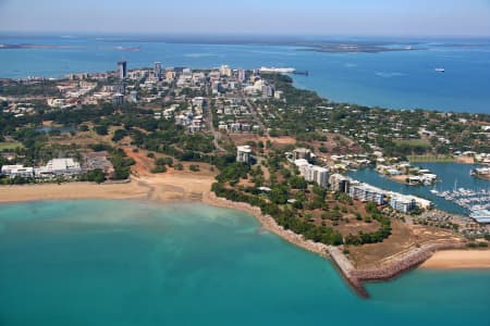 Aerial Image of DARWIN FROM THE NORTH WEST