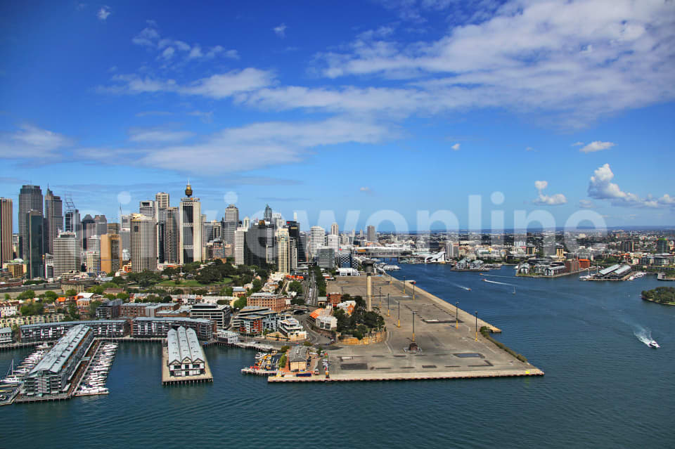 Aerial Image of Barangaroo and Millers Point, Sydney
