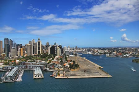 Aerial Image of BARANGAROO AND MILLERS POINT, SYDNEY
