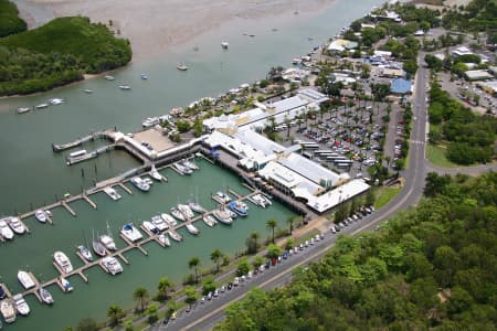 Aerial Image of MARINA MIRAGE PORT DOUGLAS