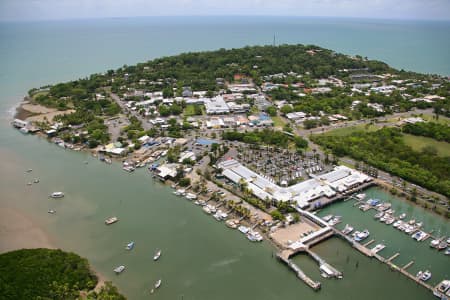 Aerial Image of MARINA MIRAGE PORT DOUGLAS