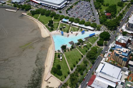 Aerial Image of CAIRNS ESPLANADE SWIMMING LAGOON