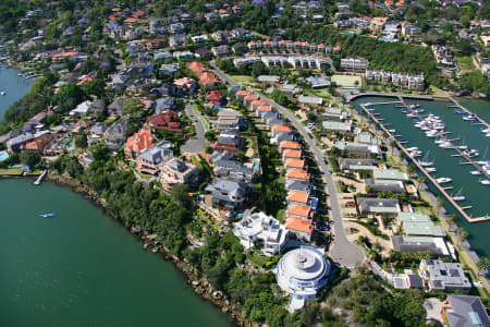 Aerial Image of PULPIT POINT, WOOLWICH NSW