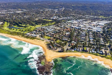Aerial Image of MONA VALE BEACH