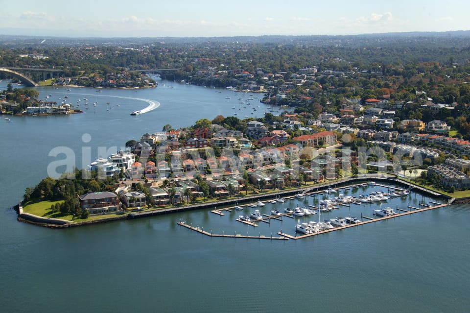 Aerial Image of Woolwich, Pulpit Point