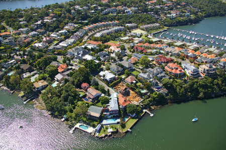 Aerial Image of WHARF RESERVE, WOOLWICH