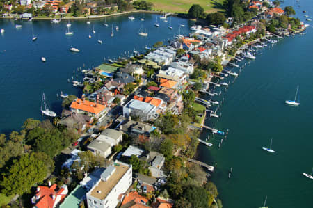 Aerial Image of LOUISA ROAD, BIRCHGROVE NSW