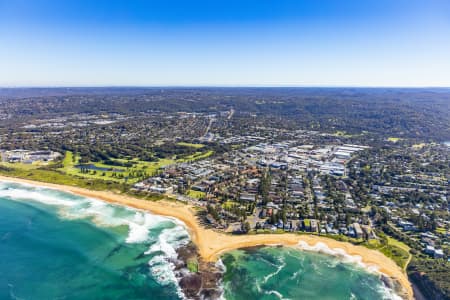 Aerial Image of MONA VALE BEACH