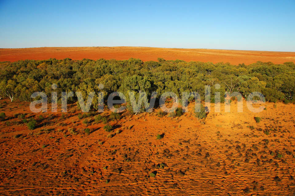 Aerial Image of Australian Outback