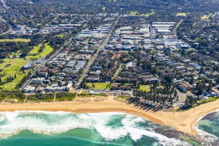 Aerial Image of MONA VALE BEACH