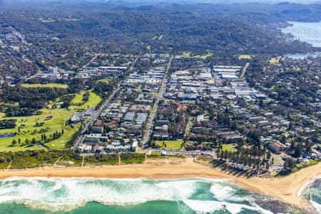 Aerial Image of MONA VALE BEACH