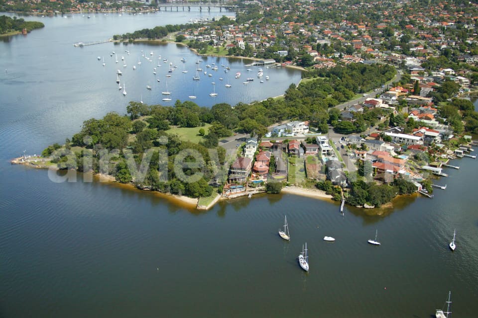 Aerial Image of Putney & Kissing Point Bay