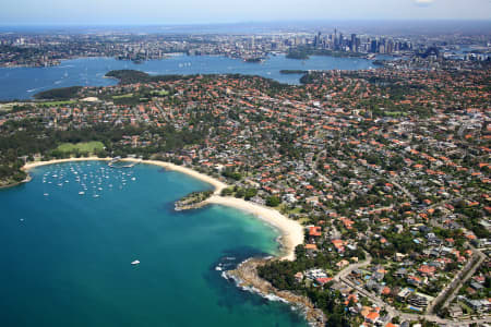 Aerial Image of BALMORAL BEACH, SYDNEY