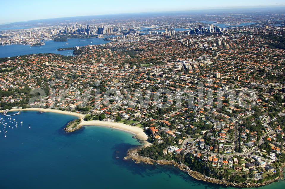 Aerial Image of Balmoral Beach and Mosman, NSW