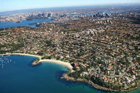 Aerial Image of BALMORAL BEACH AND MOSMAN, NSW