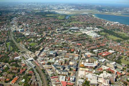Aerial Image of KOGARAH AND ROCKDALE TO SYDNEY CITY