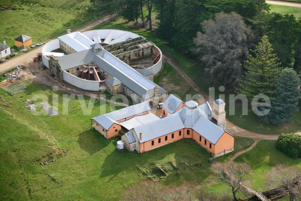 Aerial Image of Port Arthur Prison