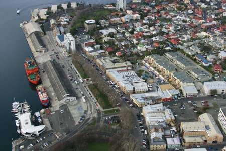 Aerial Image of SALAMANCA PLACE, HOBART TAS