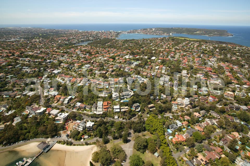 Aerial Image of Clontarf to Manly, NSW