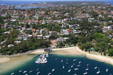 Aerial Image of CLONTARF WATERFRONT, NSW
