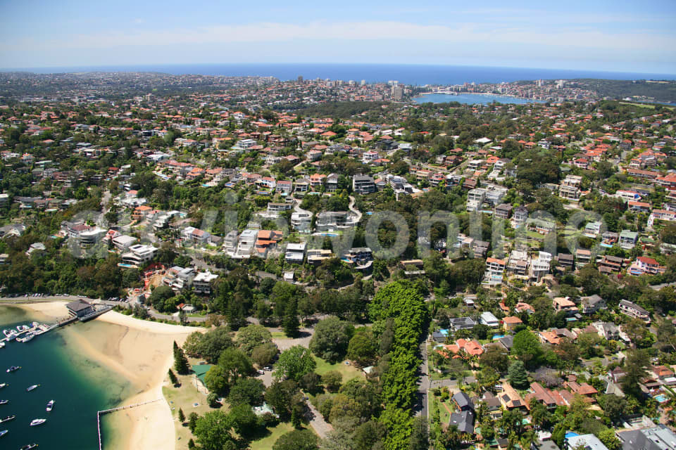 Aerial Image of Clontarf and Balgowlah Heights to Manly